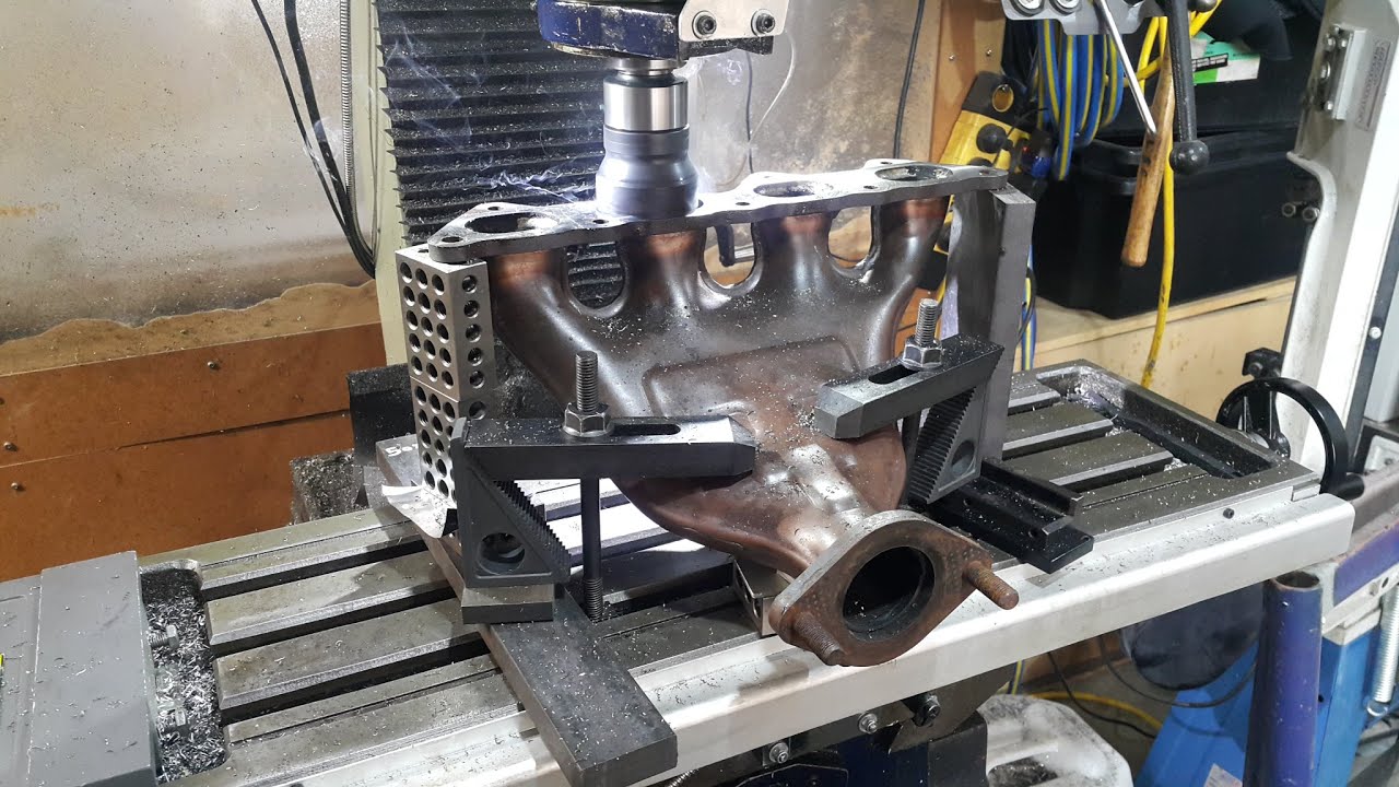 #75 - Skim Resurface Exhaust Manifold - Manual Milling