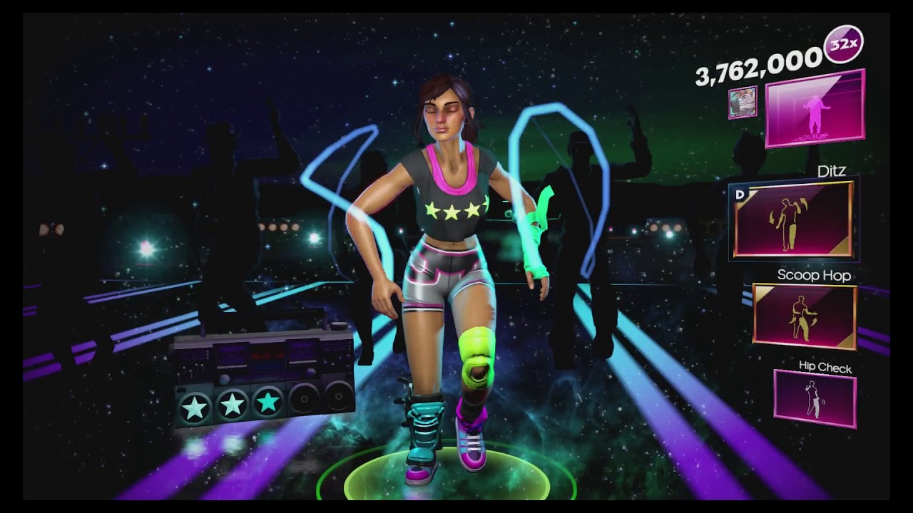 Dance Central Spotlight - I Gotta Feeling - Pro Routine - Gold Stars!