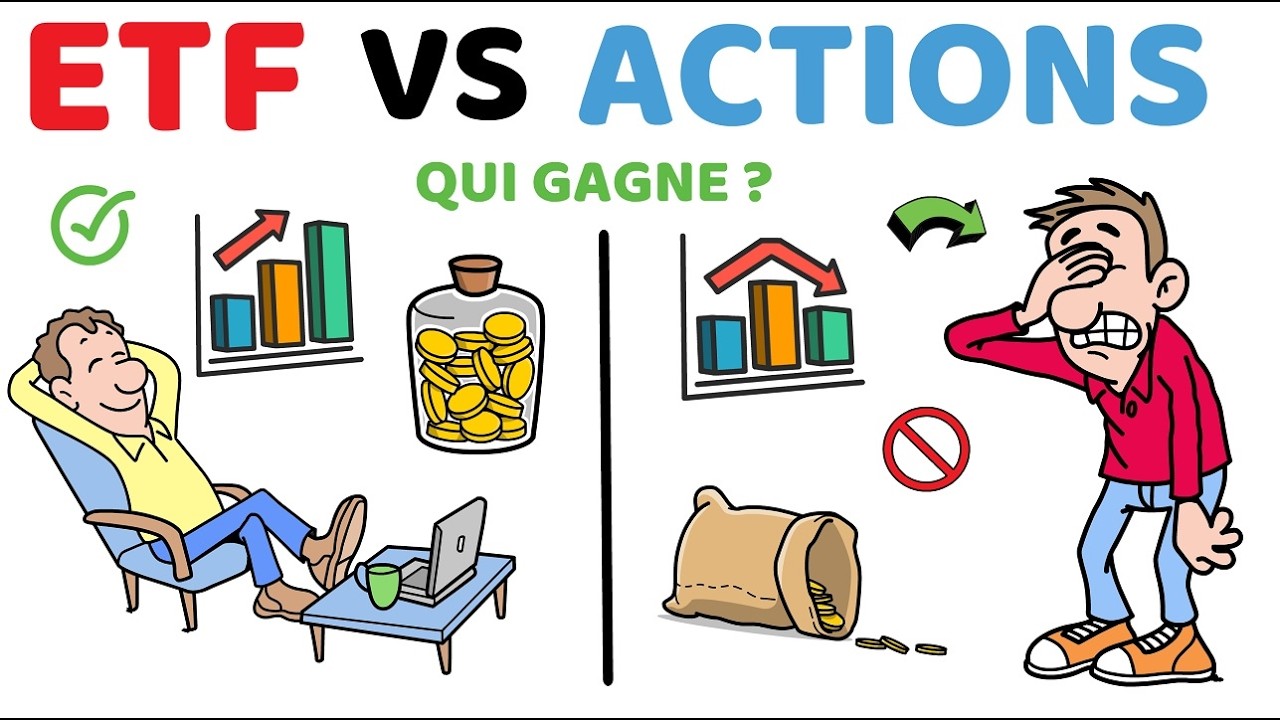 🤔📊 ETF vs ACTIONS à Dividendes : Quelle Stratégie d’INVESTISSEMENT Choisir ?