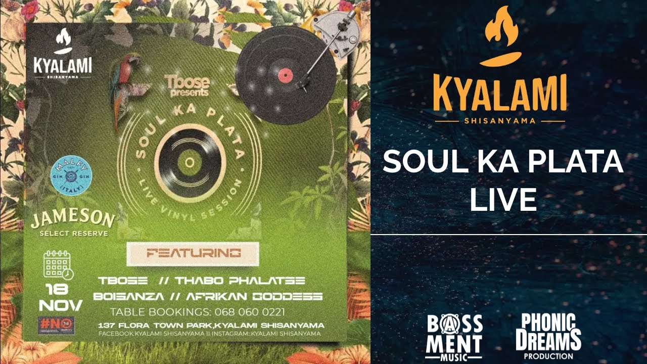 THABO PHALATSE, LIVE - SOUL KA PLATA