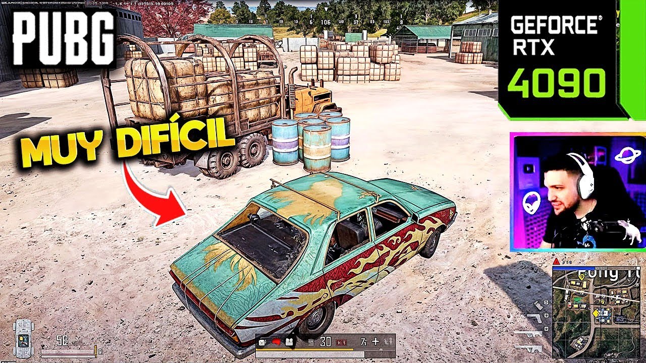PUBG en SOLITARIO es MUY DIFICIL 😥 RTX 4090 24gb ( GRAFICOS EN ULTRA y AL MAXIMO ) - LuPower