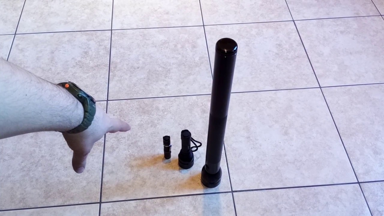 Maglite 6D EBLCL LED Kit Ночной тест и сравнение с Sofirn SF14, SP32A, C8A. Часть 1