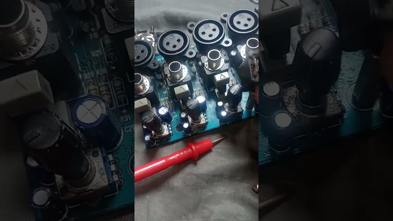 Mesa Behringer com defeito estranho resolvido 