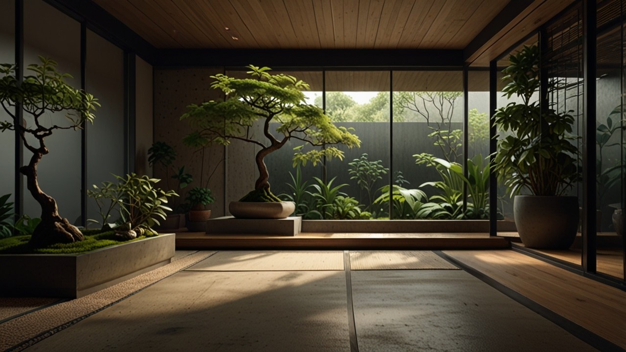 Garden Japanese Modern | Desain Taman Indoor & Outdoor Minimalis Bernuansa Zen