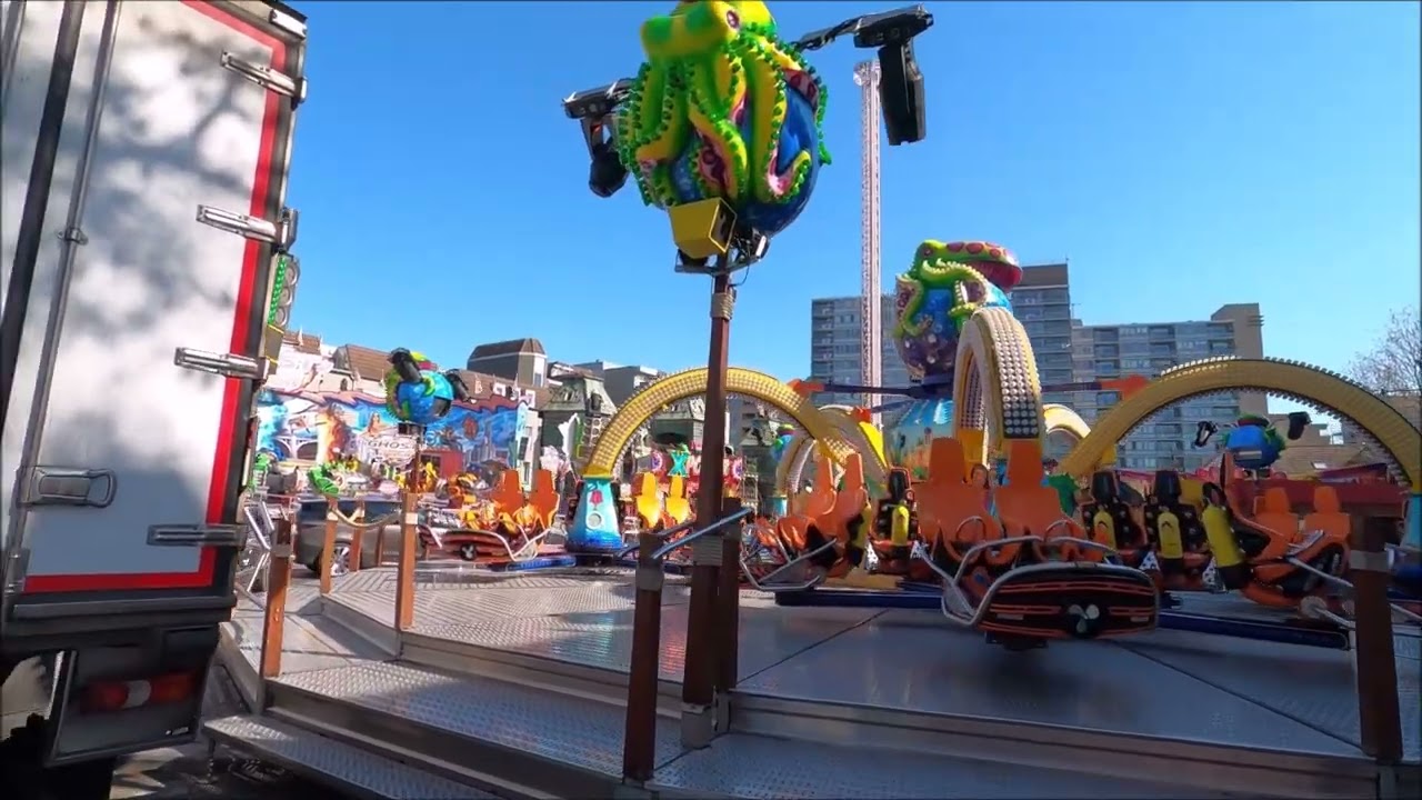 Voorjaarskermis Helmond 2026 opbouw woensdag 18 maart 2026