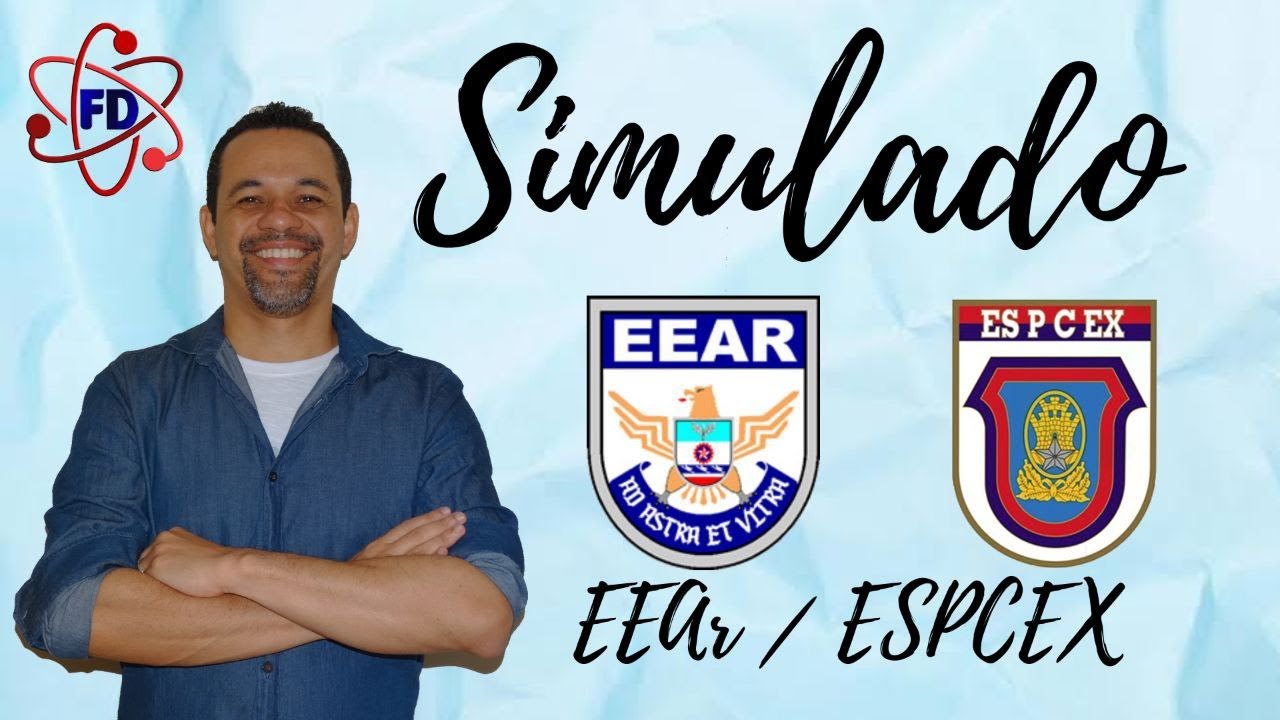 1&deg; Simulado do 2&deg; semestre de 2023 - F&iacute;sica EEAr e ESPCEX