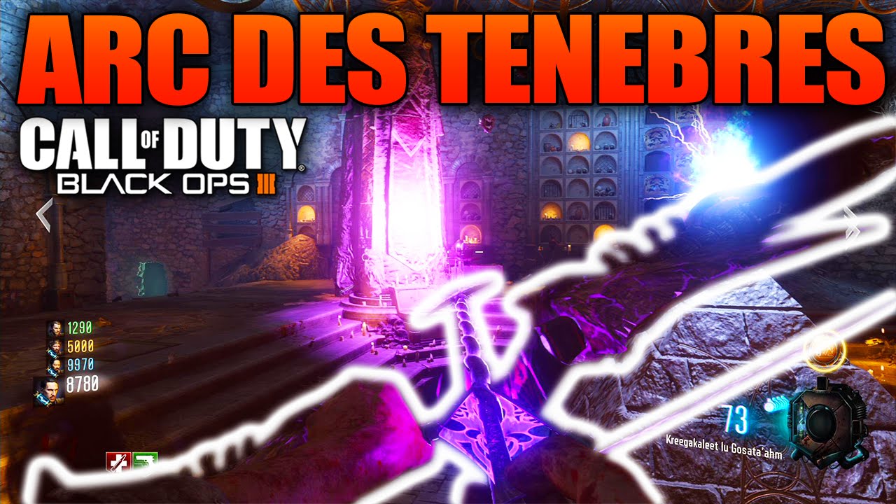 AVOIR L'ARC VIOLET (ARC DES TENEBRES) BLACK OPS 3 ZOMBIE