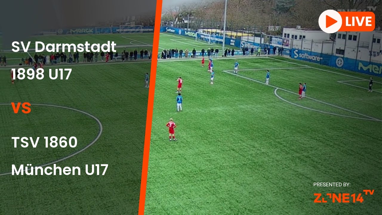 SV Darmstadt 1898 U17 - TSV 1860 München U17