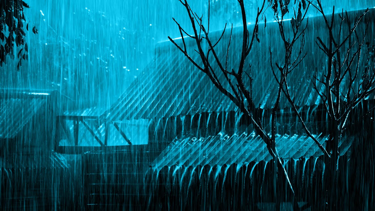 El Mejor Sonido para Dormir Rápido 🌧️ Lluvia y Truenos Toda la Noche
