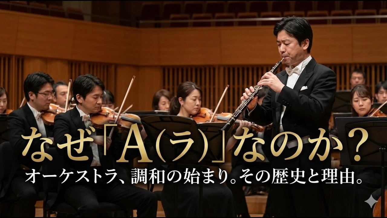 オーケストラはなぜ「A（ラ）」で音を合わせるのか。その歴史と理由を解説。