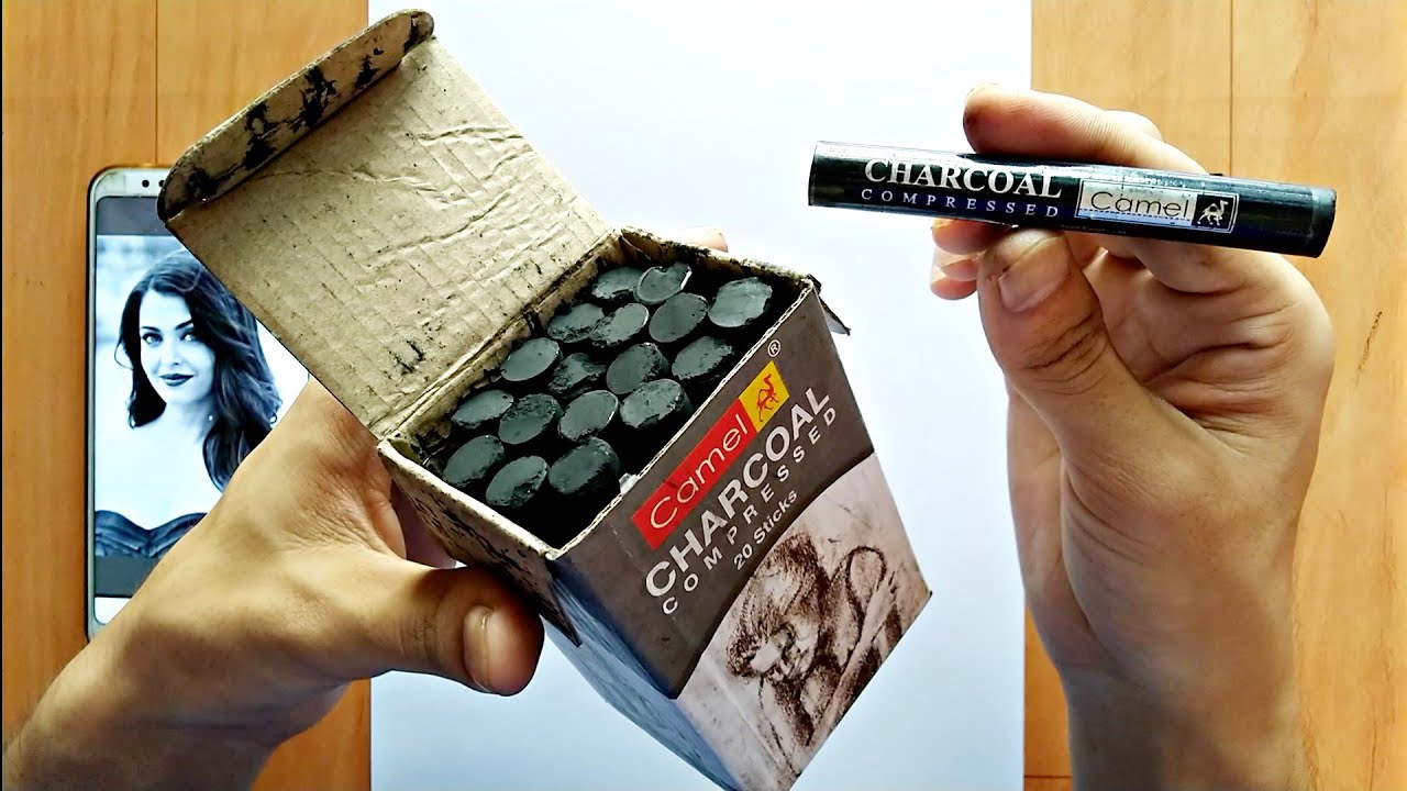 Dark  Charcoal sticks