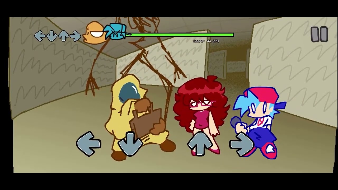 Playing FNF “Backrooms” mod 