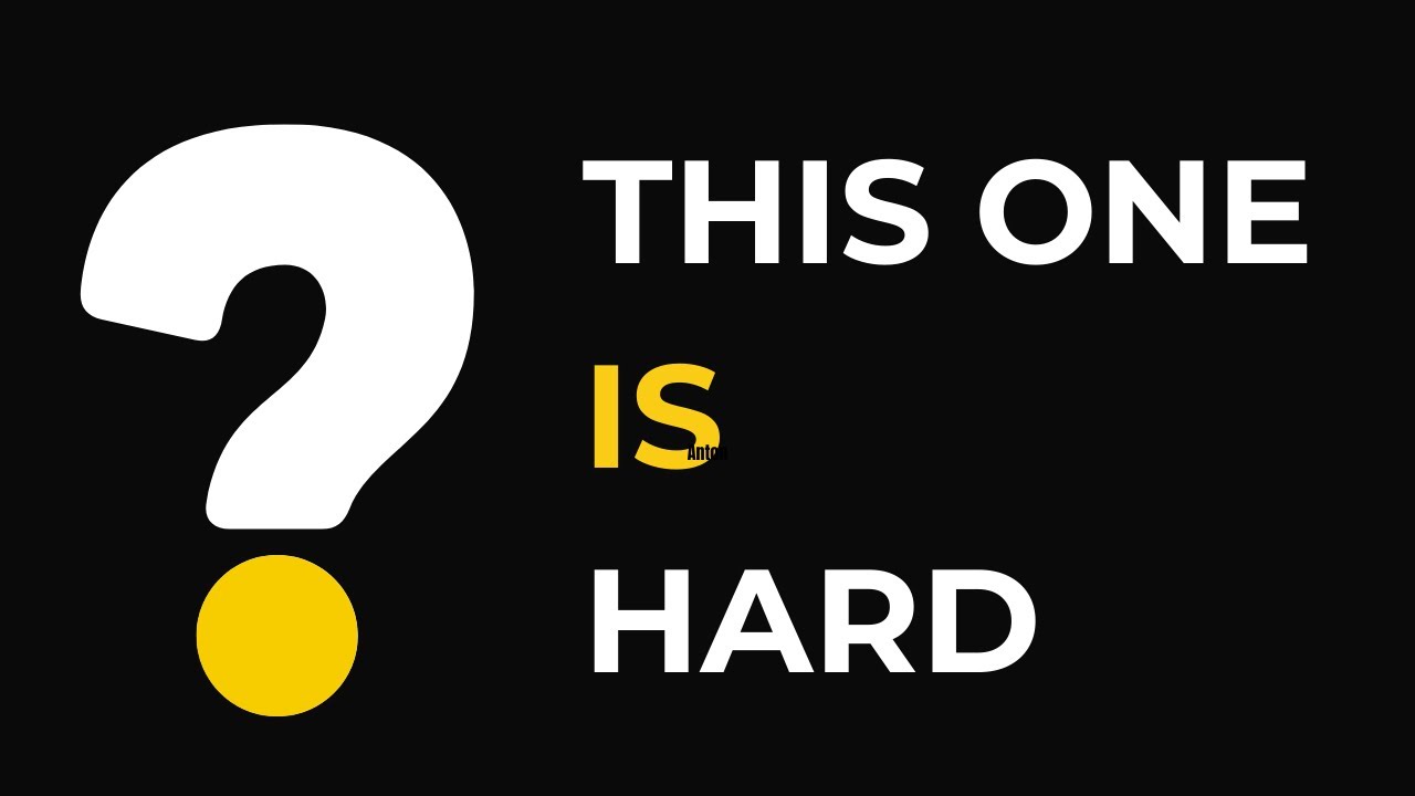 Can You Beat This Hard Trivia Challenge?