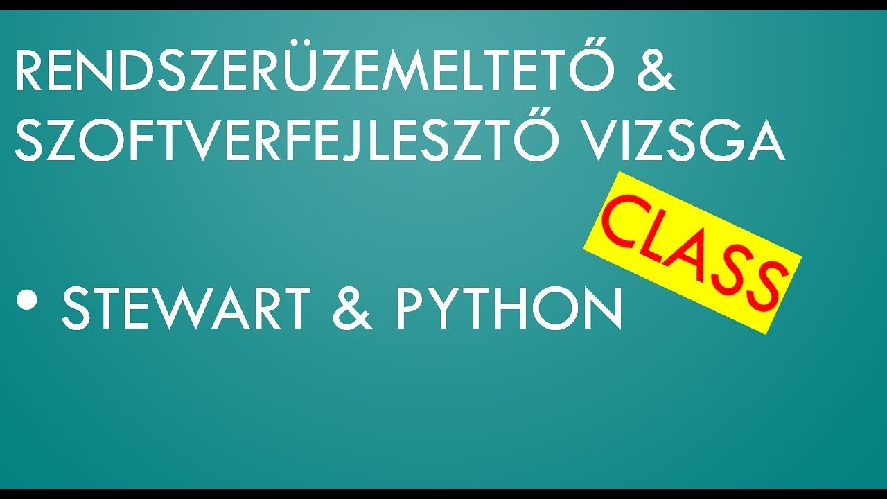 Python Informatikai szakmák - Jackie Stewart - Class - programozás vizsgafeladat