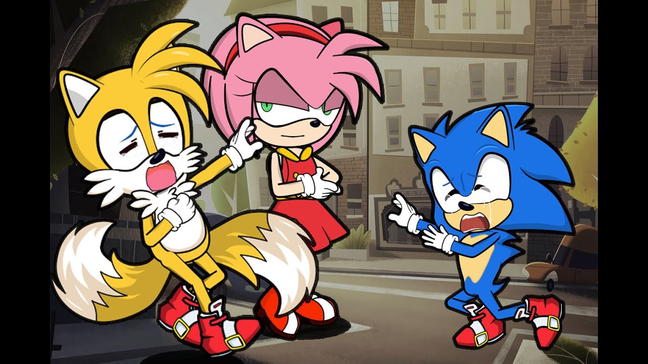 Stupid Mistake of Sonic, Tails and Amy - Very Sad Story but Happy Ending | Sonic Animation