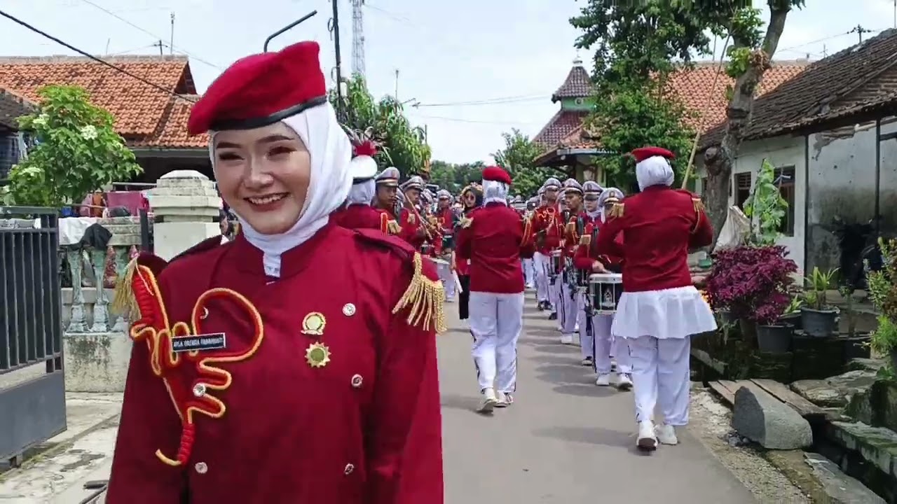 FULL ATRAKSI MARCHING BAND SMK BHAKTI PRAJA MARGASARI | TANGGAPAN SRENGSENG 6 APRIL 2025