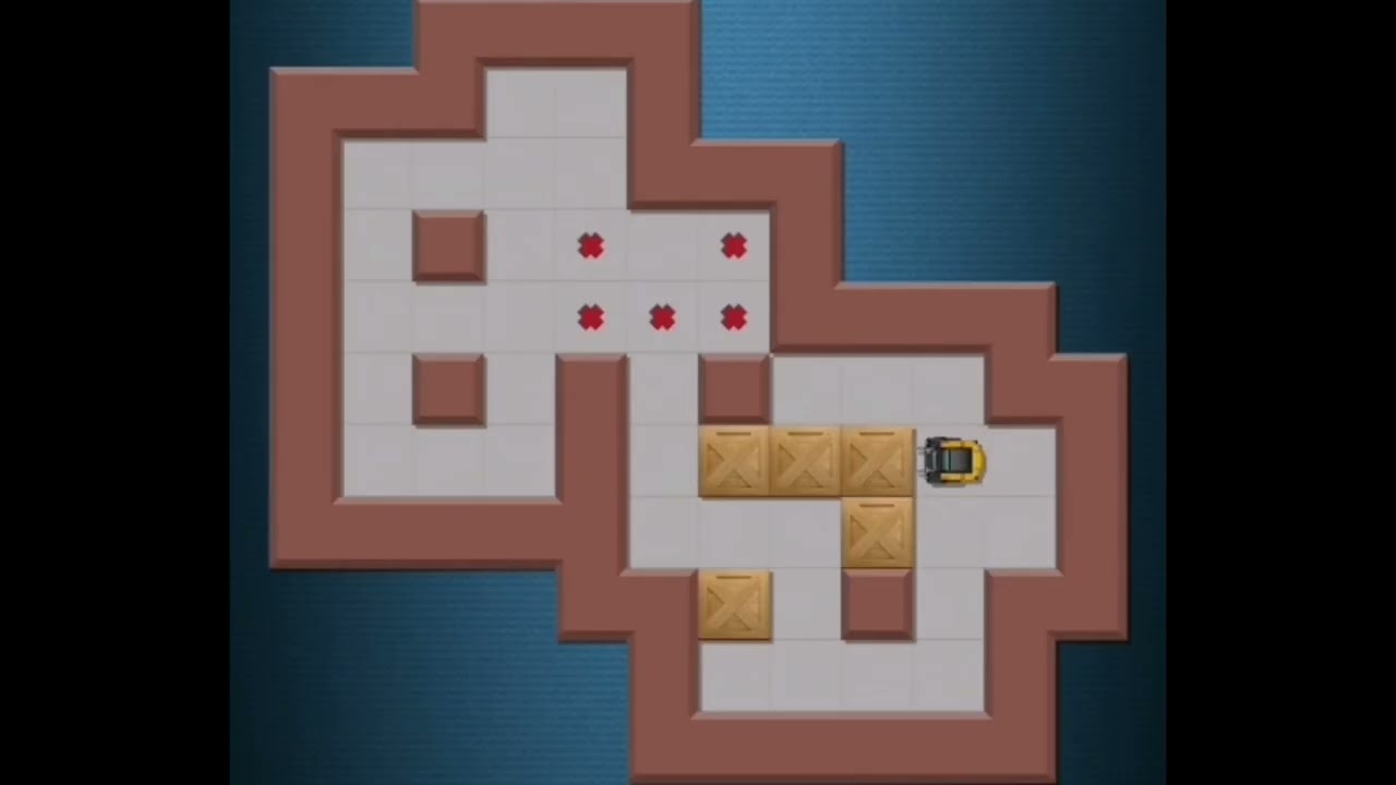 Sokoban Microban #131–140 gelöst | Späte Mini-Level | Sokoban
