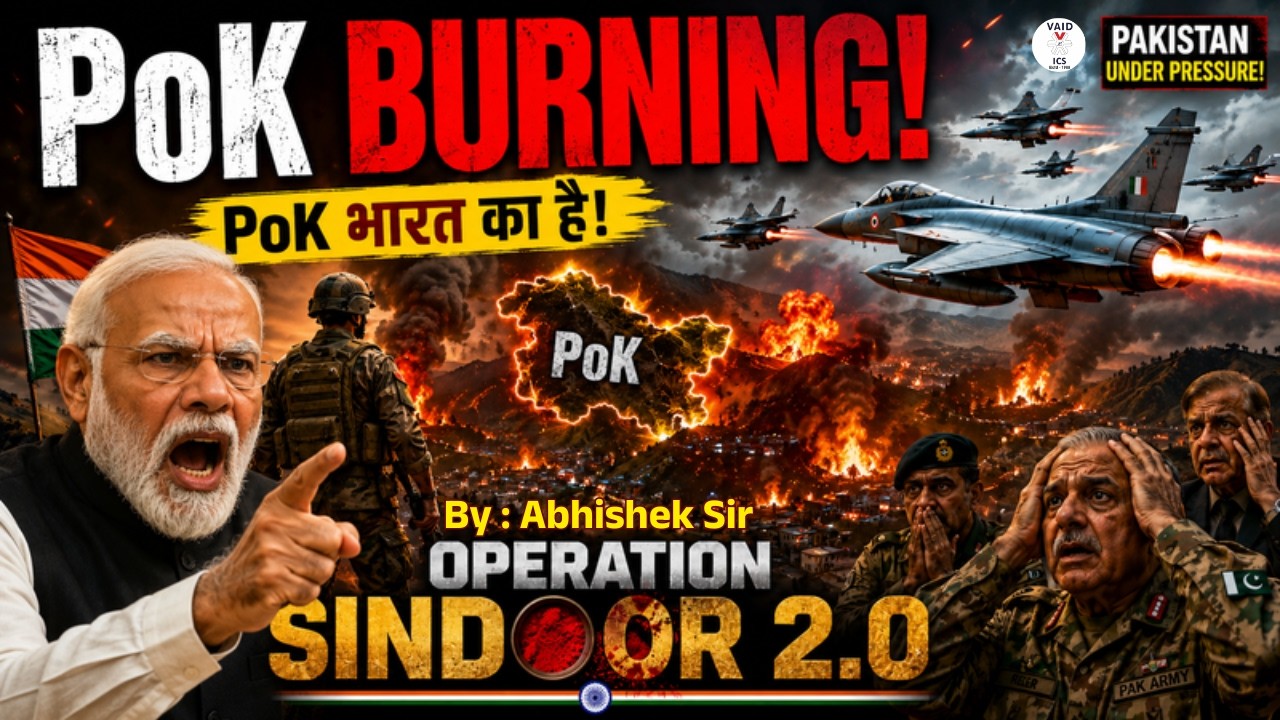 PoK भारत का है:PoK Erupts in Massive Protest | Pakistan Army | Protest | India | Munir | VAID ICS