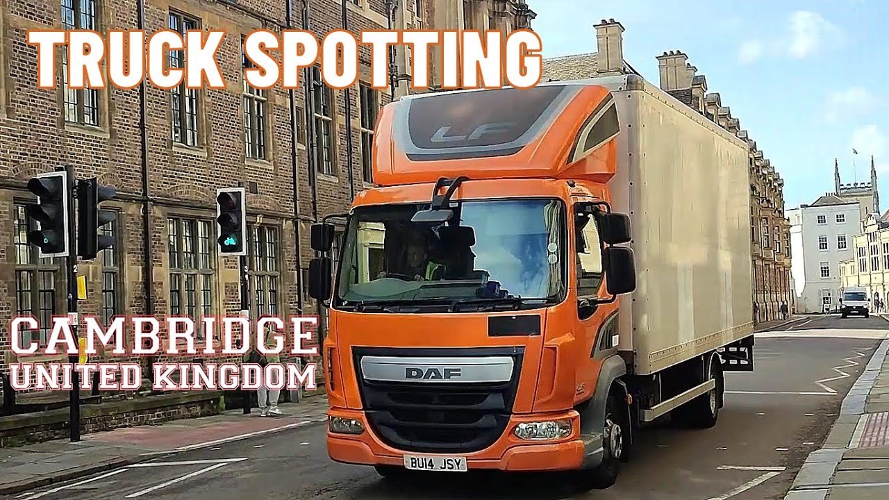 TRUCK SPOTTING LORI DI KOTA CAMBRIDGE, UK