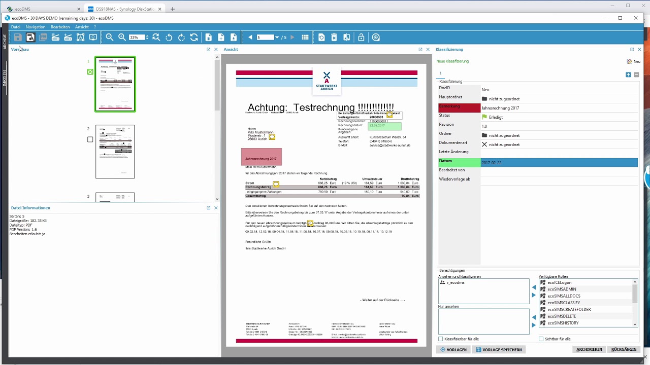 Ecodms Ordnerstruktur und Sortierung #S4​​​ deutsch 2020 #Ecodms
