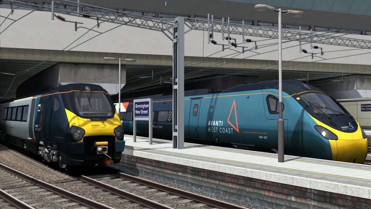 Avanti Pendolino and Super Voyager on the West Coast Main Line | Train Simulator Classic