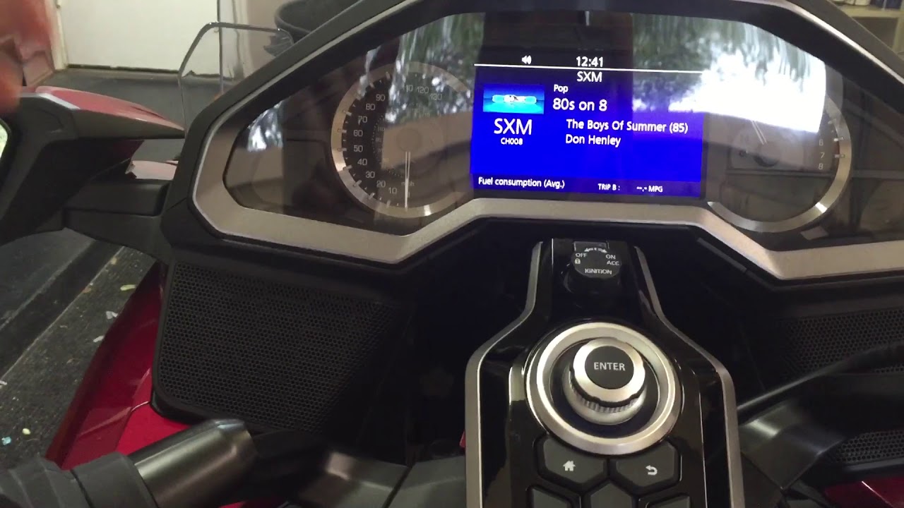 How to set XM favorites on a 2018 Goldwing