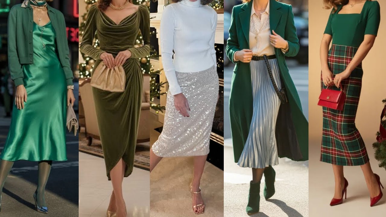 C&Oacute;MO VESTIR con Clase para UNA COMIDA NAVIDE&Ntilde;A/ Looks Modernos y Sofisticados