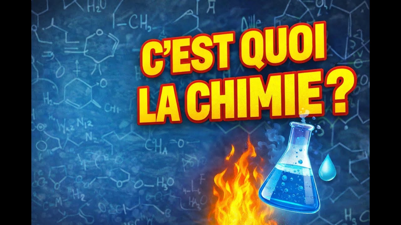 c'est quoi vraiment la chimie ? ( Explication claire sans stress)