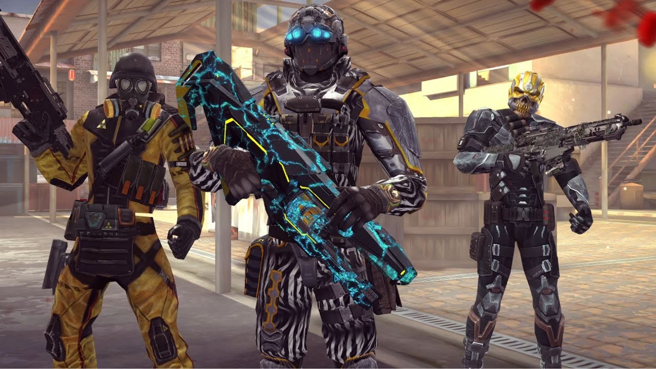 Modern Combat 5 RONIN with OVERCHARGED VERR