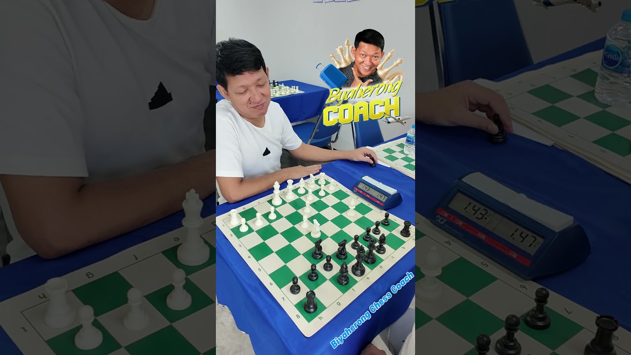 Quickest Checkmate in Ruy Lopez! Trap Countered by Trap! #chess #biyaherongcoach #chessplayer