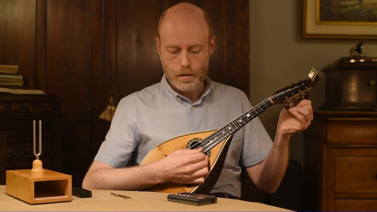 Tune your mandolin WITHOUT a tuning machine!