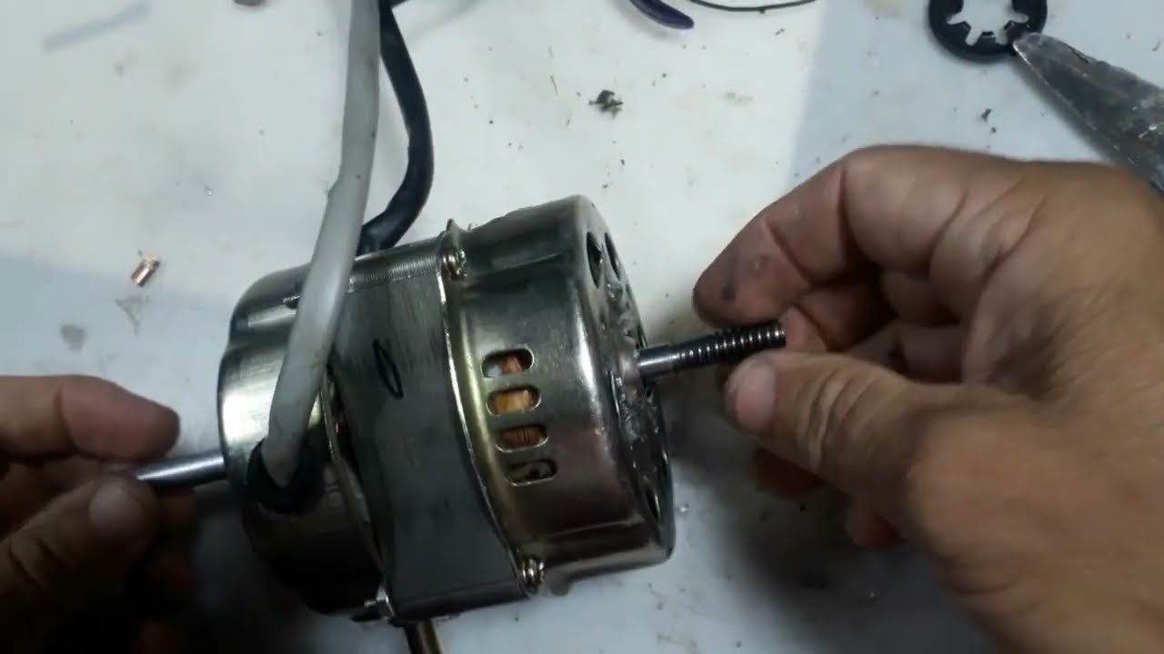 COMO BOTAR ROLAMENTOS NO VENTILADOR MALORY