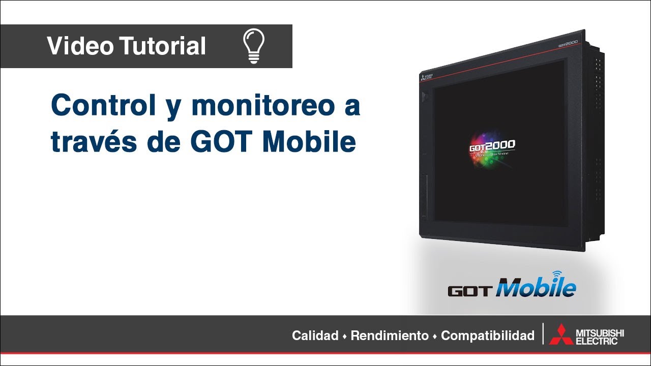 💡📟Tutorial: Control y monitoreo a través de GOT Mobile