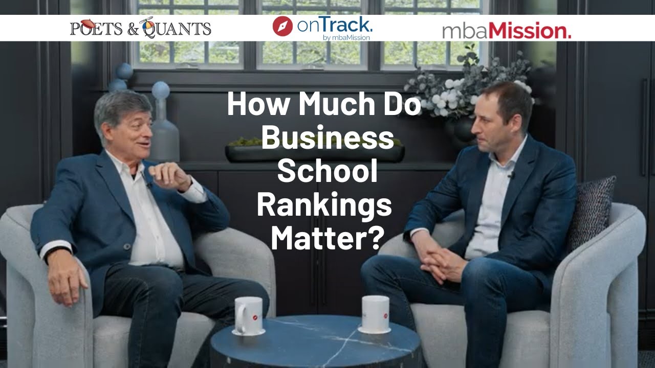 How Much Do Business School Rankings Matter?