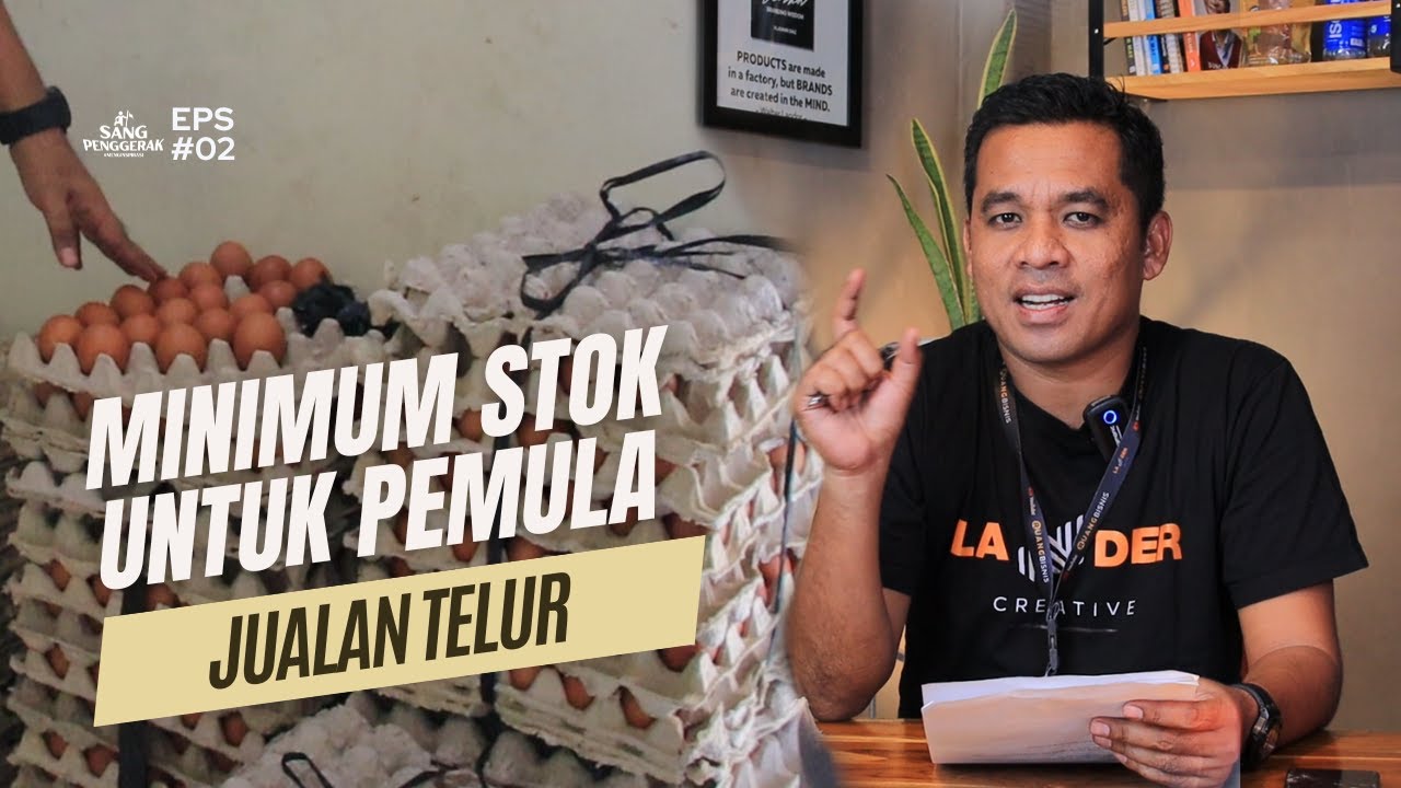 BERAPA ??? Minimal stock untuk pemula jualan telur
