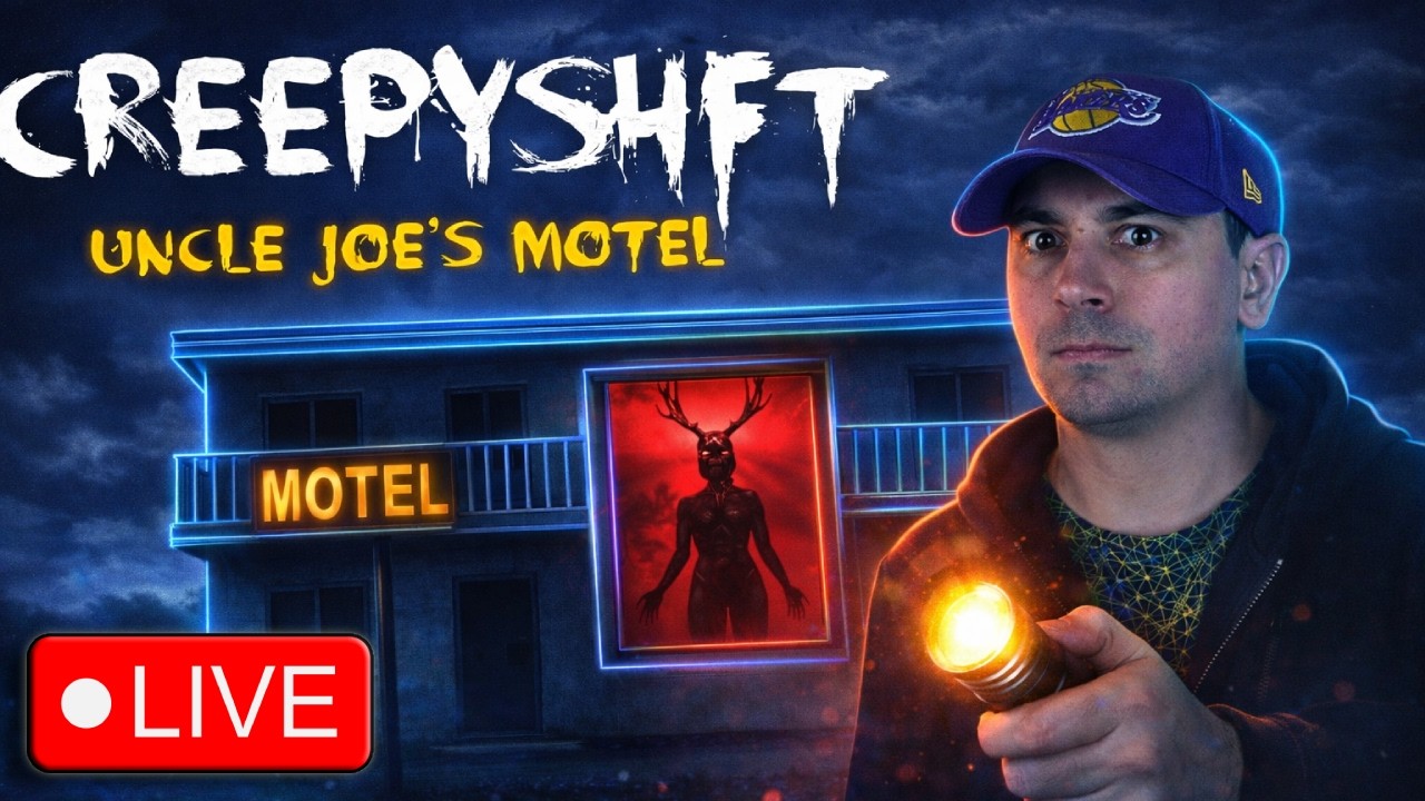 🔴 НА ЖИВО: ПРИЕХ ДА РАБОТЯ НОЩНА СМЯНА 😱🏨 | Creepy Shift Uncle Joe’s Motel live