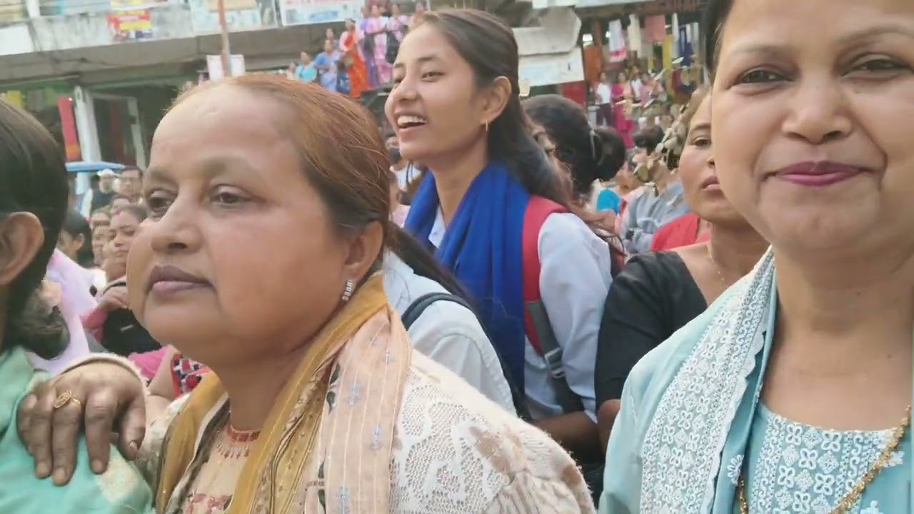 H.S. Final examination at Lakhimpur N.L. H.S . girls School.