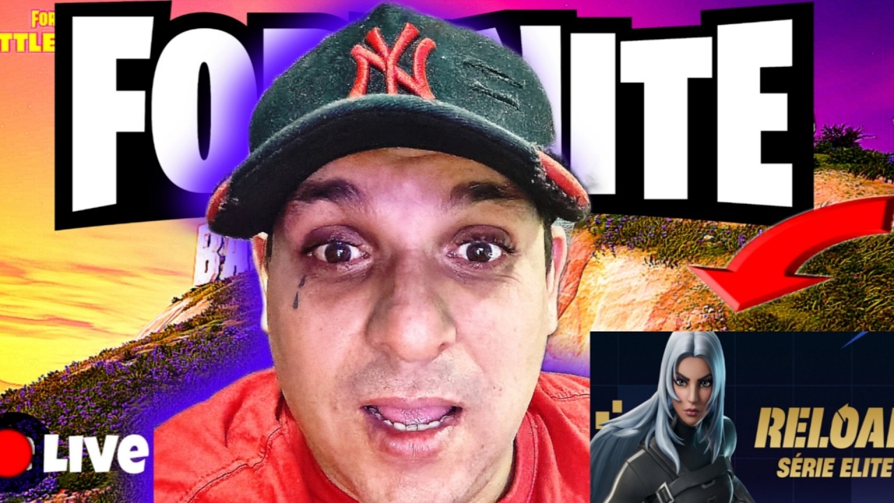 Fortnite jogando Campeonato valendo skin