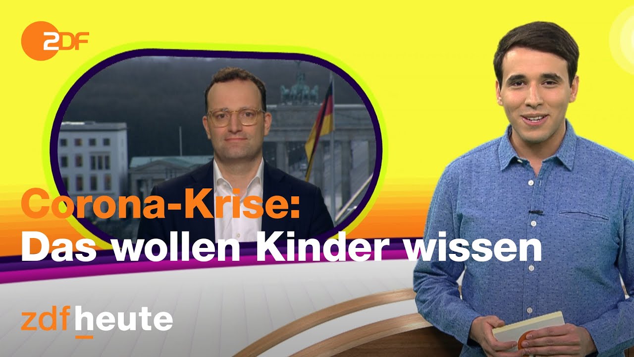Kinderfragen zum Coronavirus | logo! extra vom 3. April 2020