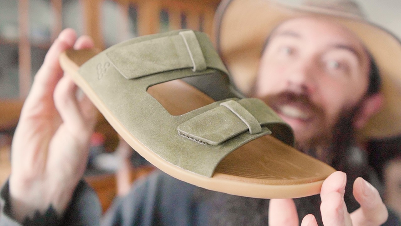 SENSUS YIN / vivobarefoot's birkenstock slide sandal