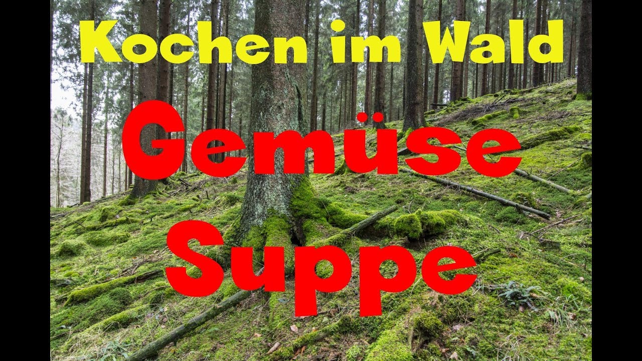 Kochen im Wald #8 [Gemüsesuppe]