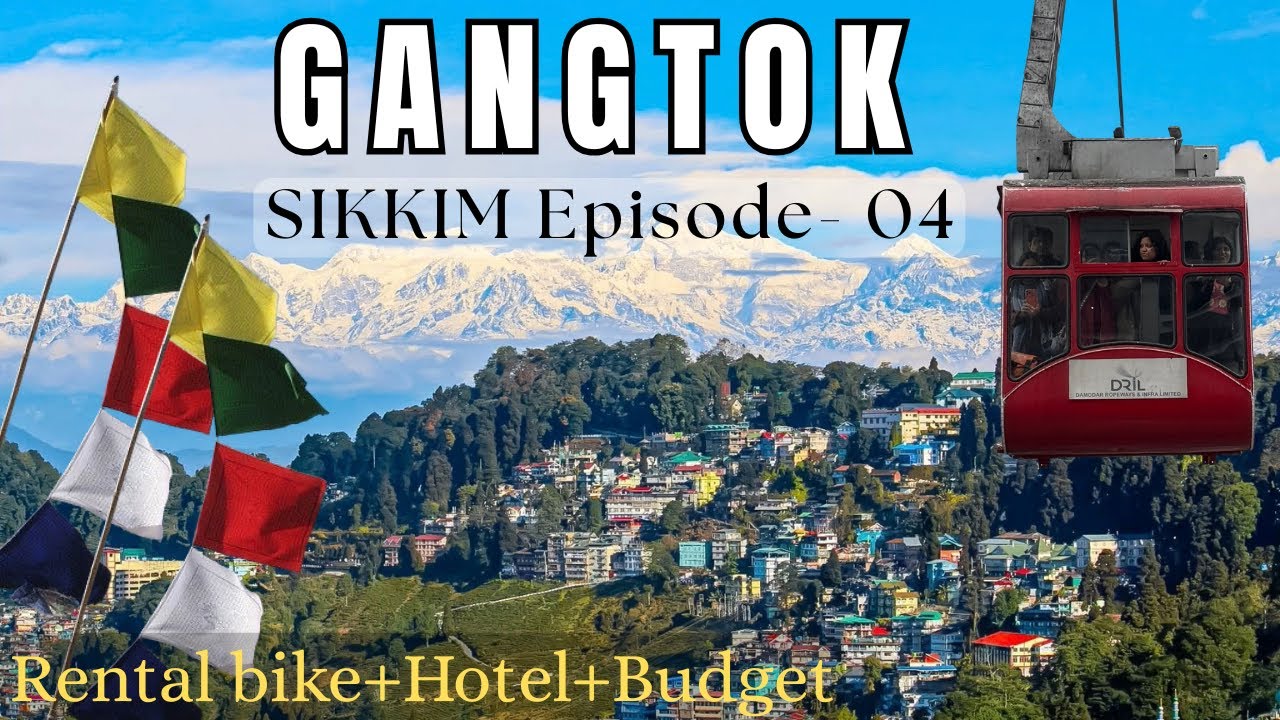 Gangtok tour plan 2026|| Complete budget|| Rental bike|| Sikkim tour