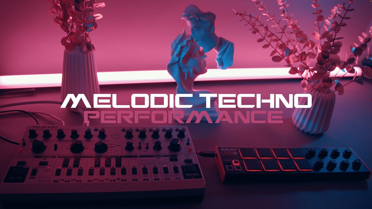 Behringer TD-3 Mo & Akai LPD 8 - Melodic Techno Performance