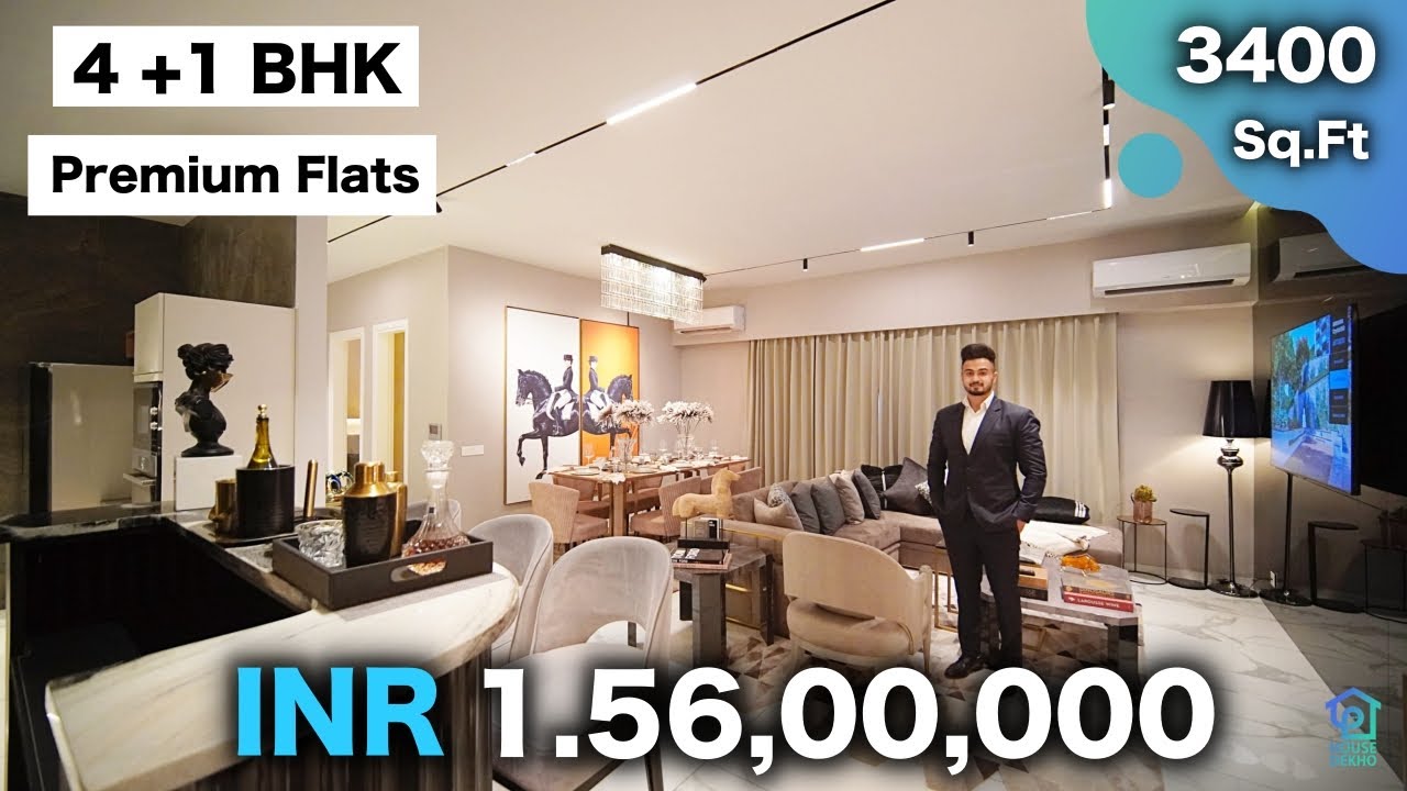 Touring a INR 1,56,00,000 Ultra Luxury Flat in 60 Acre Township