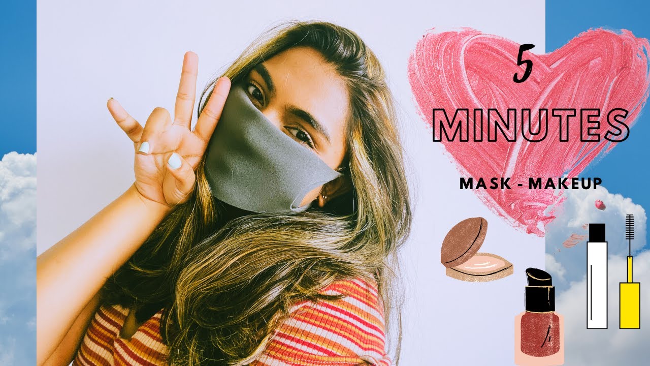 Easy 5 minutes face mask-makeup everyday routine!!!