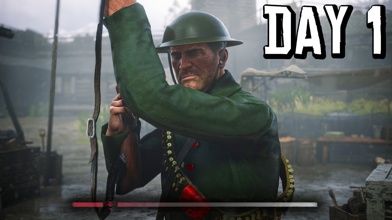 Can You Survive WW1 IN RDR 2?