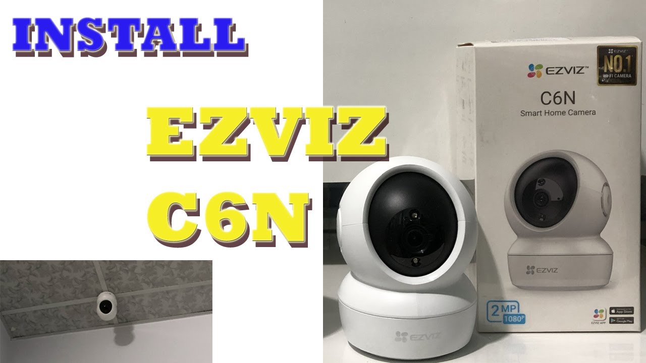 EZVIZ CAMERA SETUP | EZVIZ C6N | HOW TO INSTALL ON IPHONE | Saduca Camera Computer
