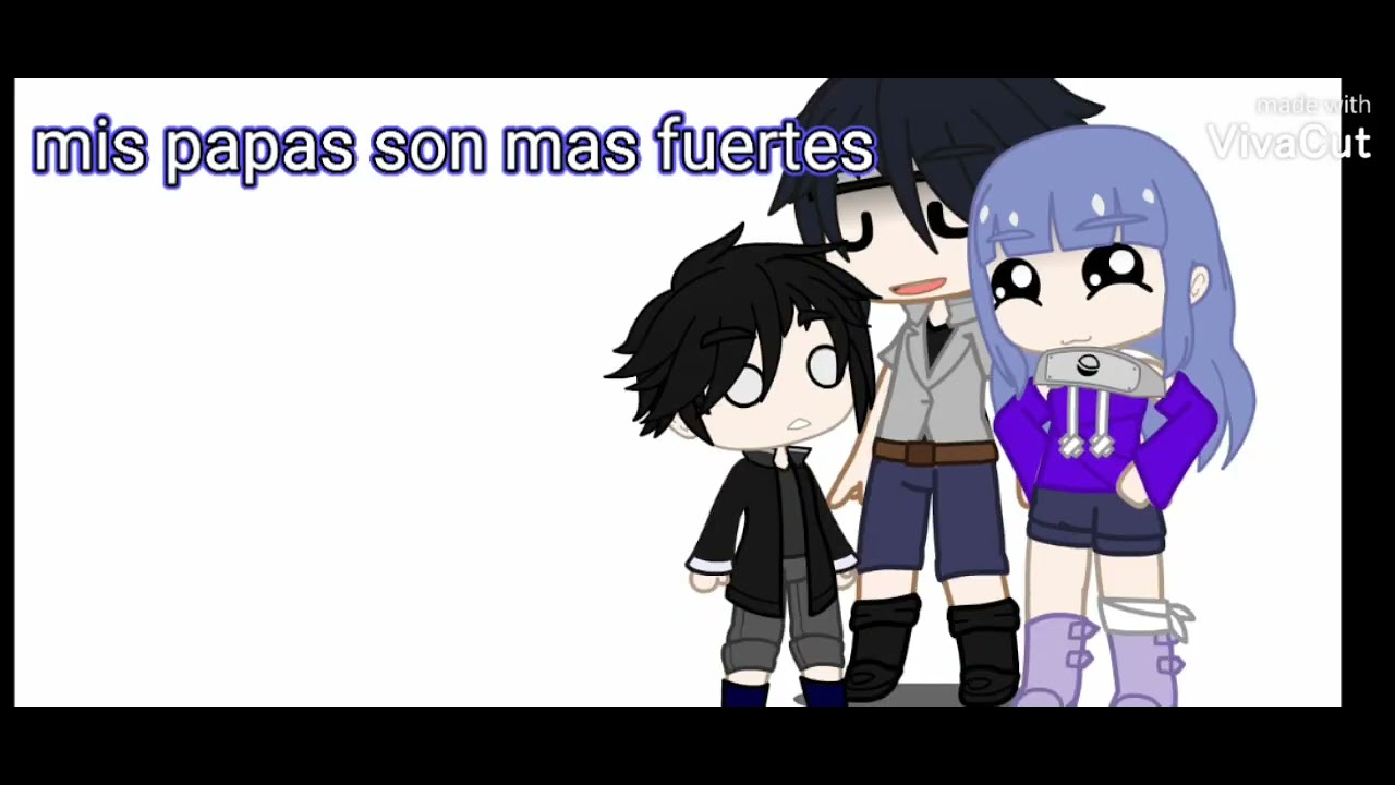 se pelean los hijos de sasuhina con un ni&ntilde;o 😒