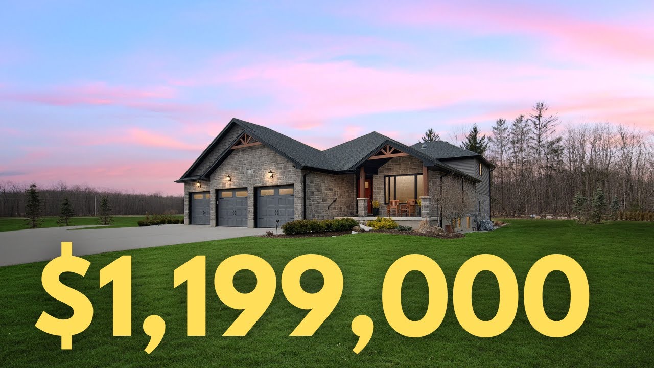 Sold! Join us for a tour of this beautiful custom home, just on the city limits of Owen sound!