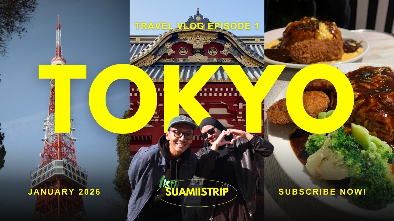 🇯🇵 Our First Time in Japan [Tokyo Tower, Shopping in Ginza & Trying Omu Rice]